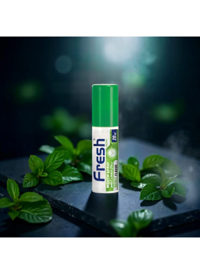 Fresh More Mouth Spray – Breath Freshener – Mint Flavor – Sugar-Free & Pocket-Sized (20ml), Bad Breath Treatment, Breath Freshner. - Image 2